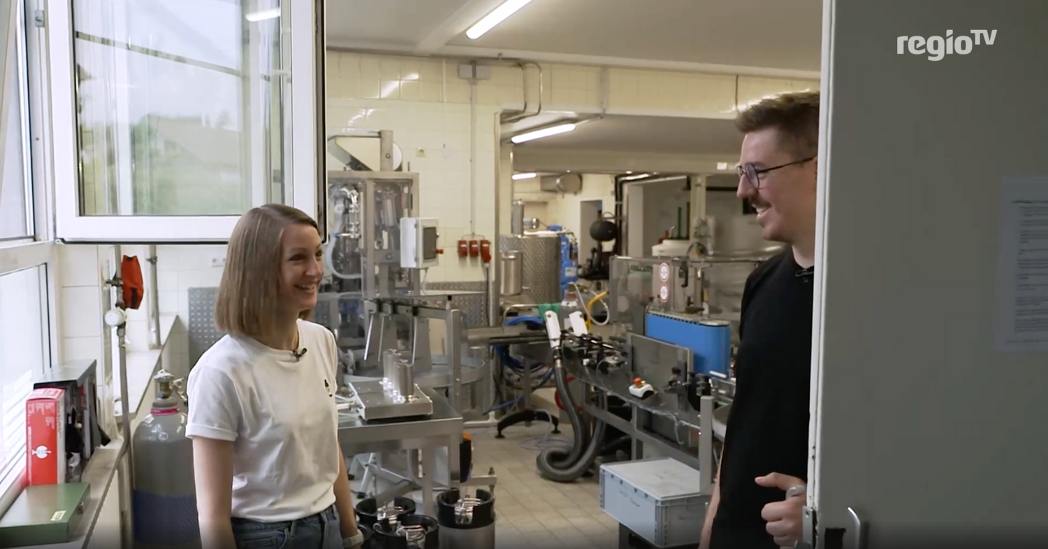 Vom Fenstersims ins Fernsehen: Erfrischerling bei RegioTV