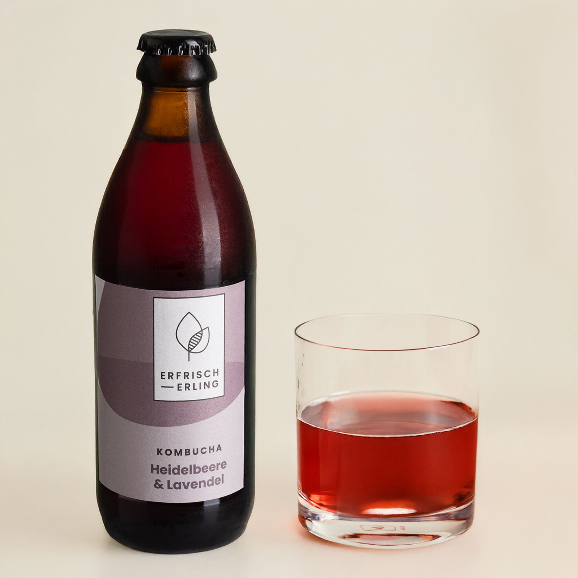 Heidelbeere & Lavendel Kombucha
