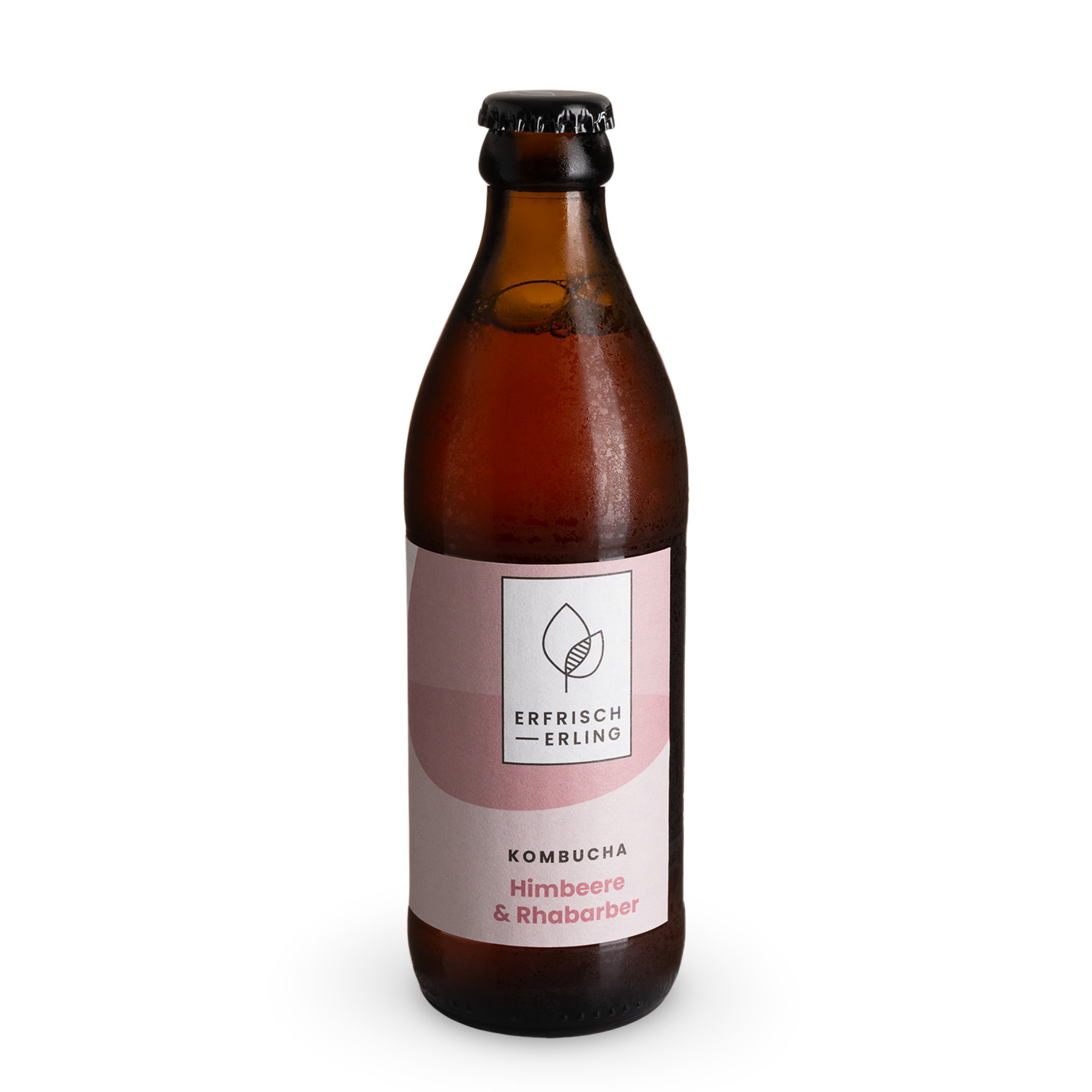 Himbeere & Rhabarber Kombucha